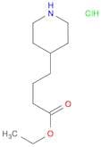 Ethyl 4-(piperidin-4-yl)butanoate hydrochloride