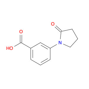 3-(2-Oxo-pyrrolidin-1-yl)-benzoic acid