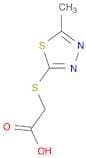 2-((5-Methyl-1,3,4-thiadiazol-2-yl)thio)acetic acid