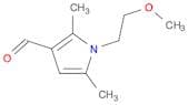1-(2-Methoxyethyl)-2,5-dimethyl-1H-pyrrole-3-carbaldehyde