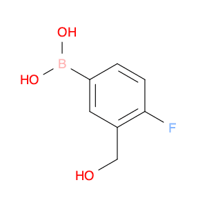 4-Fluoro-3-(hydroxymethyl)benzeneboronic acid