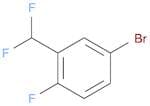 4-Bromo-2-difluoromethyl-1-fluorobenzene