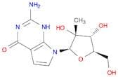 2-Amino-7-((2R,3R,4R,5R)-3,4-dihydroxy-5-(hydroxymethyl)-3-methyltetrahydrofuran-2-yl)-3H-pyrrolo[…