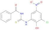 N-[[(3-Chloro-2-hydroxy-5-nitrophenyl)amino]thioxomethyl]benzamide
