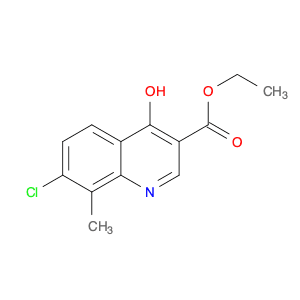 Ethyl 7-chloro-4-hydroxy-8-methylquinoline-3-carboxylate
