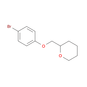 2-((4-Bromophenoxy)methyl)tetrahydro-2H-pyran