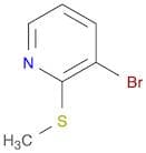 3-Bromo-2-(methylthio)pyridine