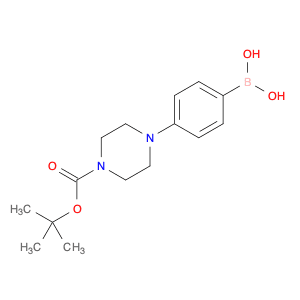 (4-[4-(tert-Butoxycarbonyl)piperazin-1-yl]phenyl)boronic acid