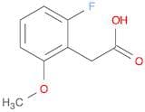 2-Fluoro-6-methoxyphenylacetic acid