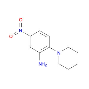 5-Nitro-2-piperidinoaniline