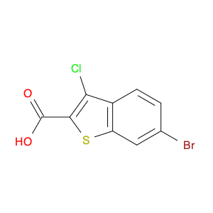 6-Bromo-3-chloro-1-benzothiophene-2-carboxylic acid