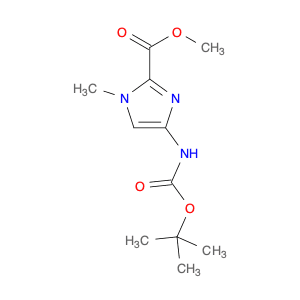 METHYL 4-(TERT-BUTOXYCARBONYLAMINO)-1-METHYL-1H-IMIDAZOLE-2-CARBOXYLATE