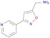 1-(3-Pyridin-3-ylisoxazol-5-YL)methanamine