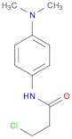 3-chloro-N-[4-(dimethylamino)phenyl]propanamide