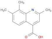 2,7,8-Trimethyl-4-quinolinecarboxylic acid