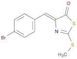 (Z)-4-(4-Bromobenzylidene)-2-(methylthio)thiazol-5(4H)-one