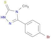 5-(4-Bromophenyl)-4-methyl-4H-1,2,4-triazole-3-thiol