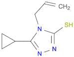 4-Allyl-5-cyclopropyl-4H-1,2,4-triazole-3-thiol