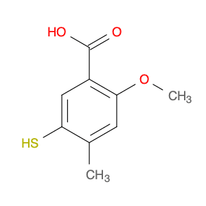5-Mercapto-2-methoxy-4-methylbenzoic acid