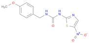 1-[(4-Methoxyphenyl)methyl]-3-(5-nitro-1,3-thiazol-2-yl)urea