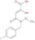 (2Z)-3-{[(4-Fluorophenyl)methyl](methoxy)carbamoyl}-2-hydroxyprop-2-enoic acid