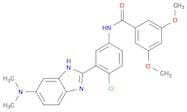 N-(4-Chloro-3-(5-(dimethylamino)-1h-benzo[d]imidazol-2-yl)phenyl)-3,5-dimethoxybenzamide