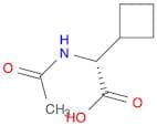 (R)-2-Acetamido-2-cyclobutylacetic acid