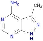 1H-Pyrazolo[3,4-d]pyrimidin-4-amine, 3-methyl- (9CI)