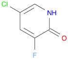 2(1H)-Pyridinone,5-chloro-3-fluoro-(9CI)