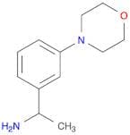 1-(3-Morpholinophenyl)ethanamine