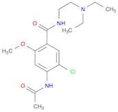 4-(acetylamino)-5-chloro-N-[2-(diethylamino)ethyl]-2-methoxybenzamide