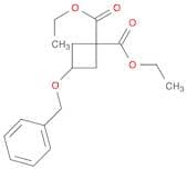 3-Benzyloxycyclobutane-1,1-dicarboxylic acid diethyl ester