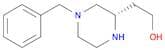 (S)-4-(Phenylmethyl)-2-piperazineethanol