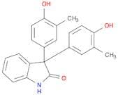 3,3-BIS(3-METHYL-4-HYDROXYPHENYL)INDOLINE-2-ON