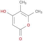 4-Hydroxy-5,6-dimethylpyran-2-one