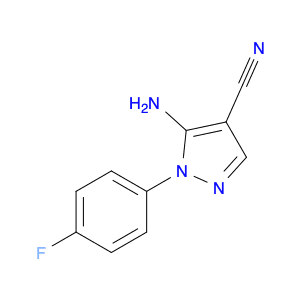 5-Amino-4-cyano-1-(4-fluorophenyl)pyrazole