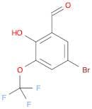 5-Bromo-2-hydroxy-3-(trifluoromethoxy)benzaldehyde