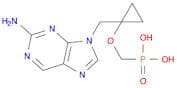 PHOSPHONIC ACID, [[[1-[(2-AMINO-9H-PURIN-9-YL)METHYL]CYCLOPROPYL]OXY]METHYL]- (9CI)