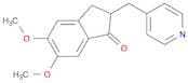 5,6-DIMETHOXY-2-PYRIDIN-4-YLMETHYL-INDAN-1-ONE