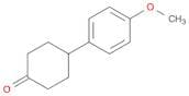 4-(4-Methoxyphenyl)cyclohexanone