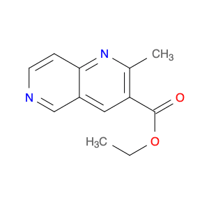 2-METHYL-1,6-NAPHTHYRIDINE-3-CARBOXYLATE, ETHYL ESTER