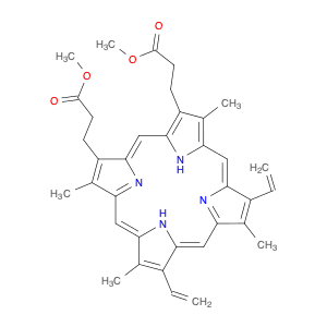 21H,​23H-​Porphine-​2,​18-​dipropanoic acid, 7,​12-​diethenyl-​3,​8,​13,​17-​tetramethyl-​, 2,​18-…