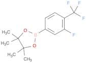 3-Fluoro-4-(trifluoromethyl)phenylboronic acid pinacol ester
