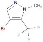 4-bromo-1-methyl-5-(trifluoromethyl)-1H-pyrazole