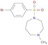 1-[(4-BROMOBENZENE)SULFONYL]-4-METHYLHOMOPIPERAZINE