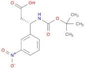 Boc-(s)-3-amino-3-(3-nitro-phenyl)-propanoic acid