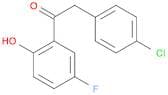 2-(4-Chlorophenyl)-5'-fluoro-2'-hydroxyacetophenone