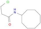 3-Chloro-N-cyclooctylpropanamide