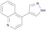 4-(1H-Pyrazol-4-yl)quinoline