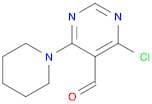 4-Chloro-6-piperidino-5-pyrimidinecarbaldehyde